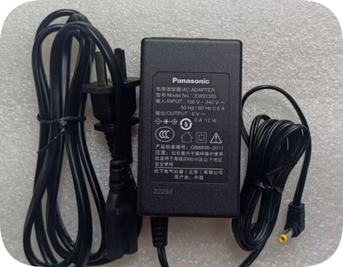 *Brand NEW*Panasonic Model EW31555 6V 2A Power Adapter 12W 4.0 x 1.7mm Plug Power Supply *Brand NEW*Panasonic Model EW31555 6V 2A Power Adapter 12W 4.0 x 1.7mm Plug Power Supply